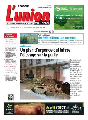 L'union Du Cantal N° 3915