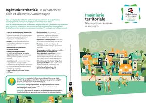 Dépliant Ambitions Communes Ingénierie