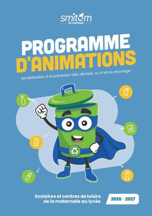 Smitom Programme D'animations 2026 2027