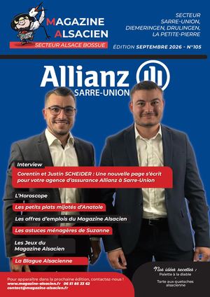 Magazine Alsacien - Édition Septembre 2026 N°105