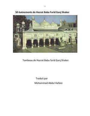 50 éVénements De Hazrat Baba Farid French Edition