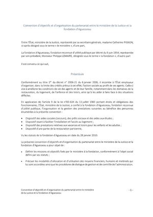 Convention Fa Signée