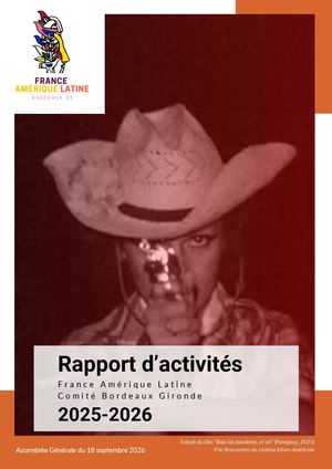 Rapport D'activités Fal33 2025 2026