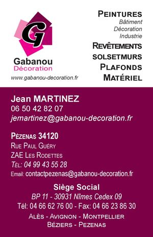 Carte de Visite JEAN MARTINEZ