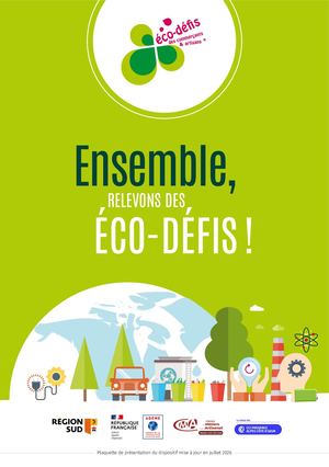 Relevons des ECO DEFIS en Provence-Alpes-Côte d'Azur