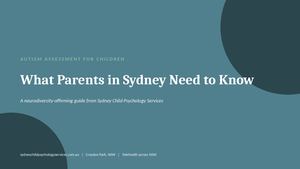 Autism Assessment Sydney Scps