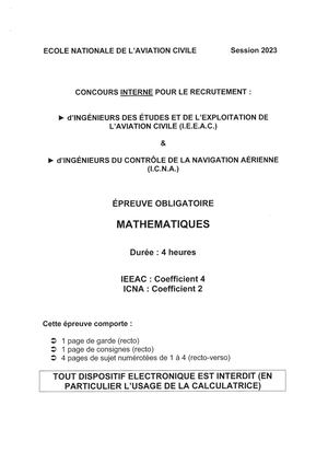 MATHS CI ICNA IEEAC 2023
