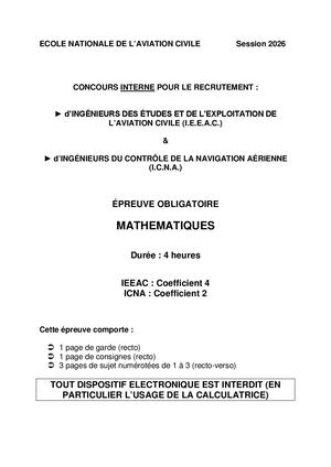 MATHS CI ICNA IEEAC 2026
