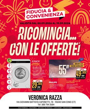 Volantino Fiducia & Convenienza Settembre Razza