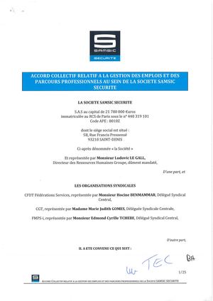 SECURITE - Accord GEPP Signé.270625