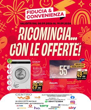 Volantino Fiducia & Convenienza Settembre Gullotti