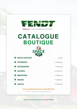 Catalogue Fendt Shop Space 2026