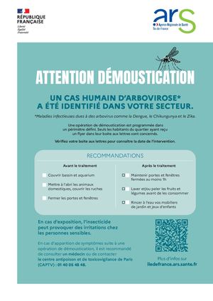 Démoustications informations Poteaux