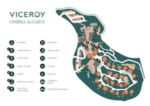 Viceroy Ombria Algarve_Resort Map
