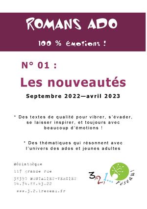 Sélection ados N° 01 2022 2023