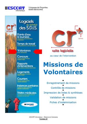 Guide Utilsateur Escort
