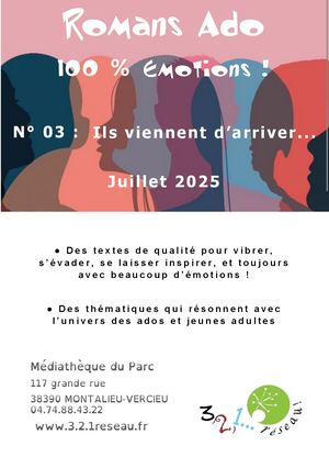 Sélection ados N° 03 (Juillet 2025)