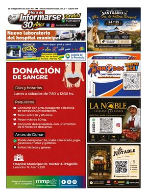 Hora de informarse, periódico gráfico gratis!