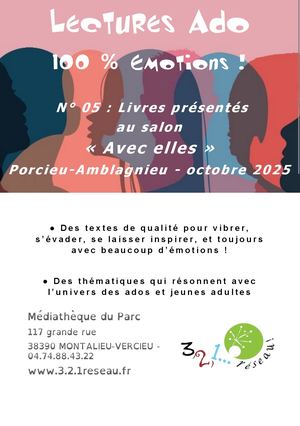 Sélection ados N° 05 Spéciale Salon "Avec Elles" 2025