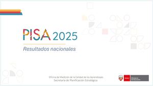 Presentacion de Logros De Aprendizaje de Pisa 2025
