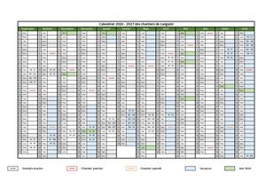 Calendrier Des Chantiers De Langazel 2026 2027