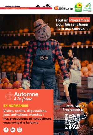 260908 Automne à La Ferme 2026 Affiche