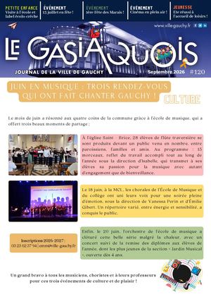 #120 Le Gasiaquois Septembre 2026