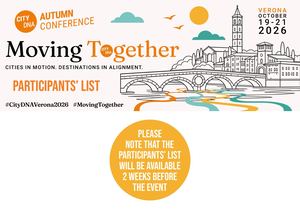 Participants' List CityDNA Autumn Conference Verona 2026