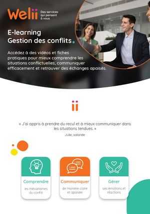 Flyer E Learning Gestion Des Conflits