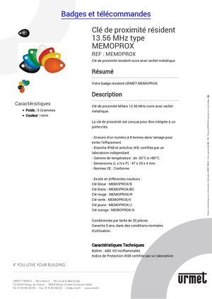 urm Memoprox