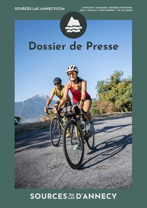 Dossier de presse automne hiver 2026 - Vélo aux Sources du lac d'Annecy