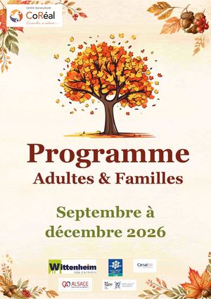 Programme Coreal Sept Dec 2026