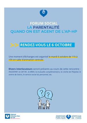 Forum Social Parentalité