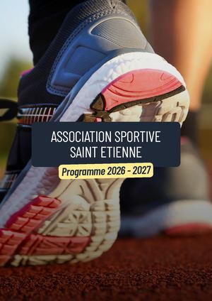 Programme Association Sportive 2026 2027