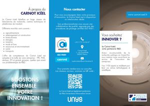 Brochure Dépliante Fr