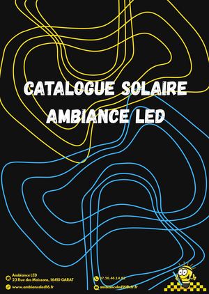 Catalogue Ambiance 60pages 2026