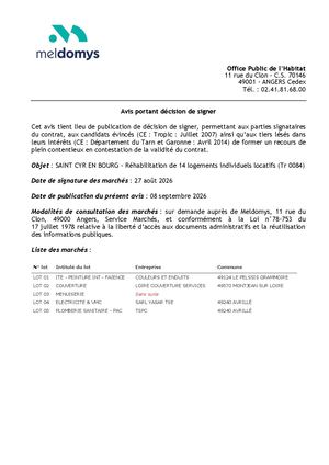 SAINT CYR EN BOURG Tr 0084
