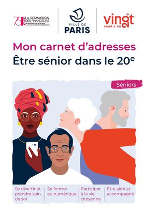 Mon carnet d’adresses - Être senior dans le 20e arrondissement édition 2025