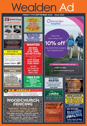 Wealden Ad - 11th/09/26