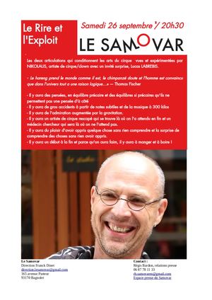 Cp Samovar Le Rire Et L'exploit 260926