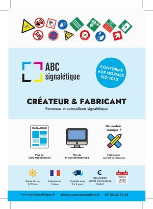 Catalogue ABC Signalétique 2026 Sept