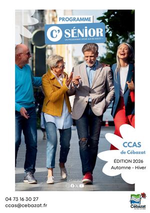 C'sénior Automne Hiver 2026