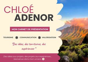 Carnet De Présentation Adenor Chloé