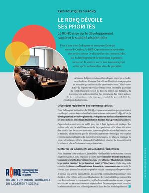 Priorités 2026 ROHQ