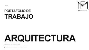 Portafolio Prof Arq Fernando Montiel