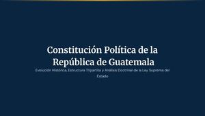 Constitución Política De Guatemala (1)