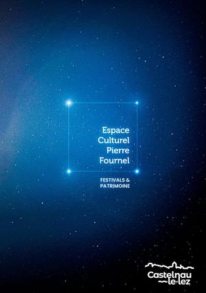 Programmation Espace Pierre Fournel 2026 / 2027