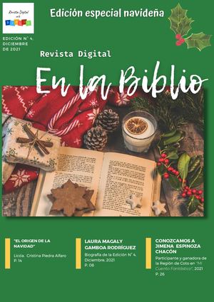 Revista Digital en la Biblio Edición N°4, Diciembre 2021