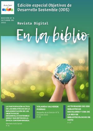 Revista Digital en la Biblio Edición N°6, Octubre 2022