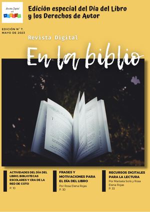 Revista Digital en la Biblio Edición N°7, Mayo 2023